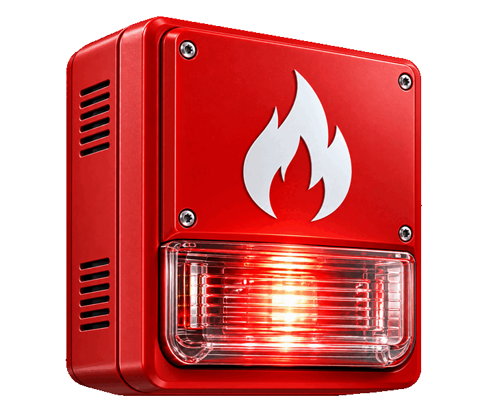 Sirena de alarma contra incendios